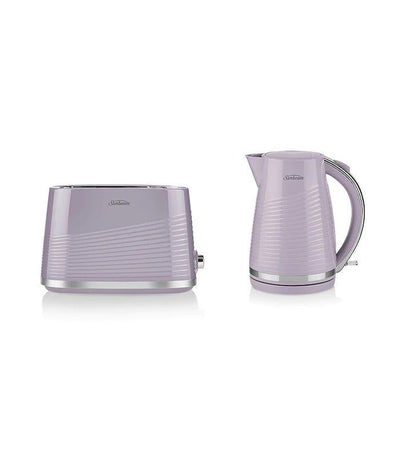 Sunbeam Curve Kettle And Toaster Pack - Lilac