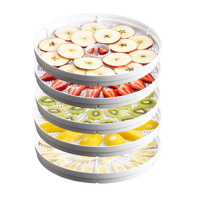 Sunbeam DT5600 Food Dehydrator 5 Stackable Drying Racks with Fruit Roll Tray Payday Deals
