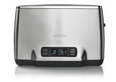 Sunbeam Maestro 2 Slice Toaster -  Stainless Steel - Silver