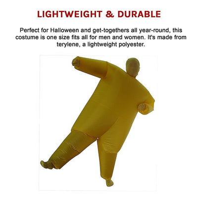 Sunshine Inflatable Costume Fancy Dress Suit Fan Operated Payday Deals
