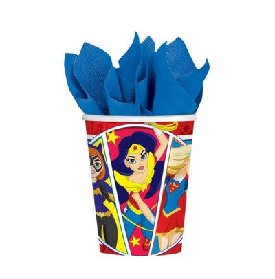 Super Hero Girls Cups 8 Pack