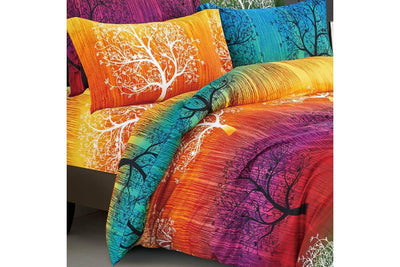 Super King Size Cumbria Fairy Forest Quilt Cover Set Payday Deals