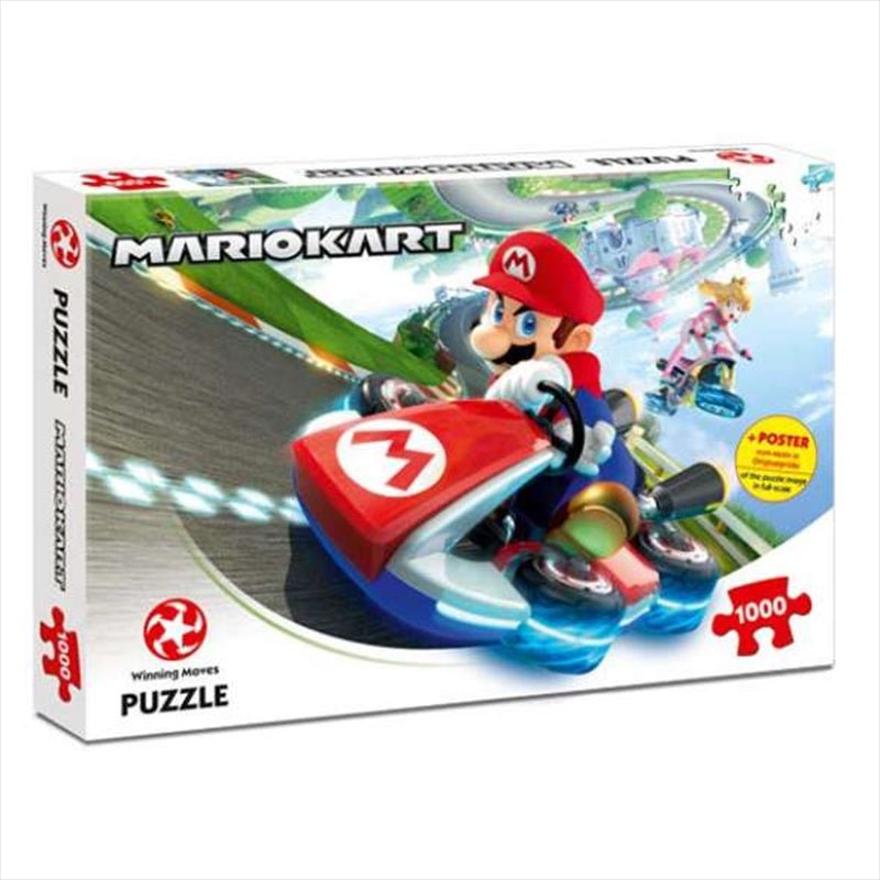 Super Mario - Mario Kart Around the World 1000pc Jigsaw Puzzle Payday Deals