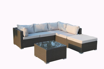 Levanzo Super Modular Sofa With Chaise and Table