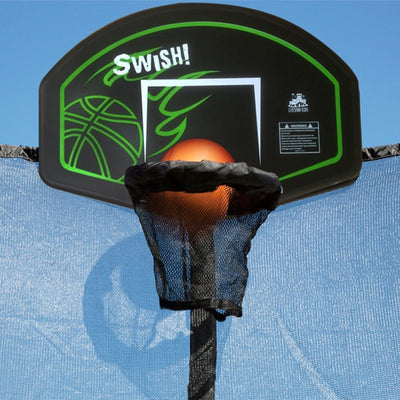 Swish Trampoline Basketball Ring with Metal Swing Set Adaptor Payday Deals