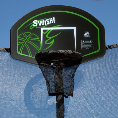 Swish Trampoline Basketball Ring with Metal Swing Set Adaptor Payday Deals