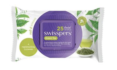 Swisspers Green Tea Facial Cleansing Wipes 25 Payday Deals