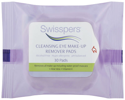 Swisspers Pk30 Cleansing Eye Make Up Remover Wipe Pads with Vitamin E Payday Deals