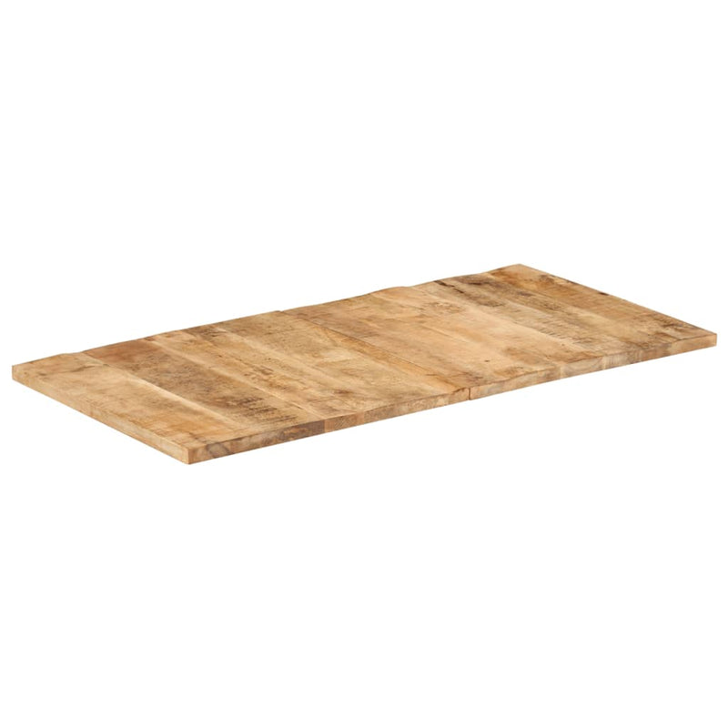 Table Top 120x60x(2.5-2.7) cm Solid Wood Mango Payday Deals