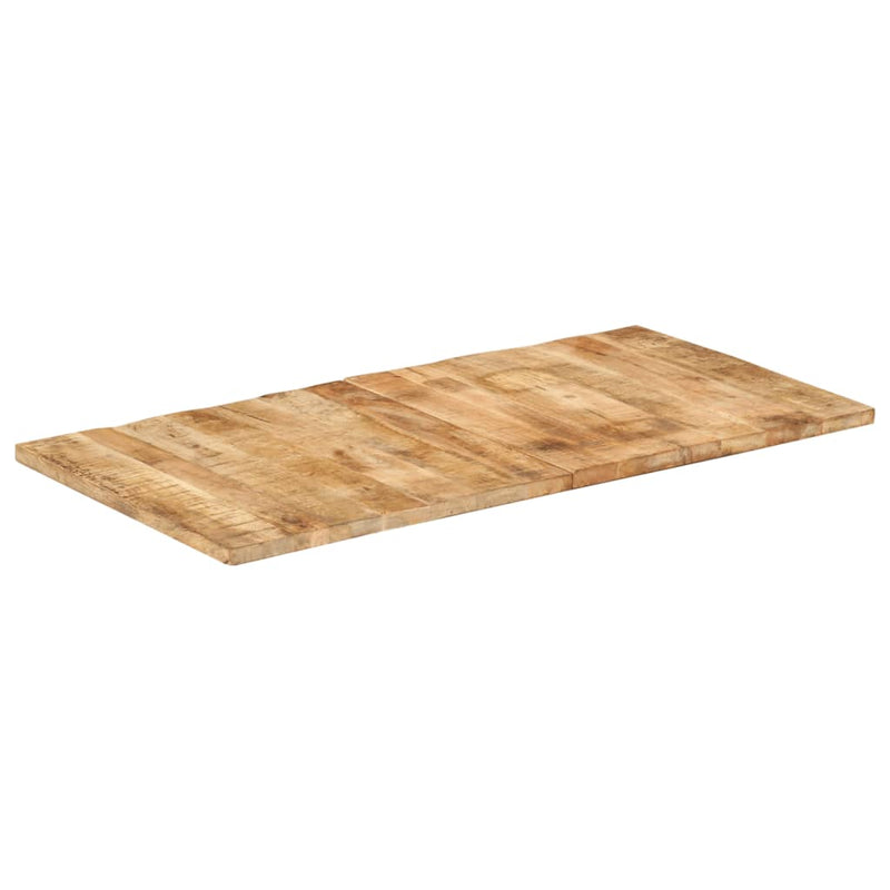 Table Top 120x60x(2.5-2.7) cm Solid Wood Mango Payday Deals