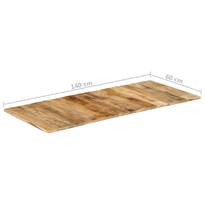 Table Top 140x60x(1.5-1.6) cm Solid Wood Mango Payday Deals