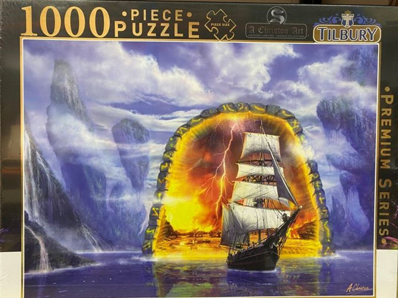 Tall Ship Portal 1000 Piece Puzzle Payday Deals