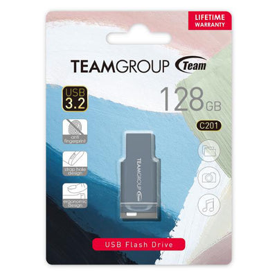 TEAM C201 USB3.2 Morandi Color Flash Drive 128GB