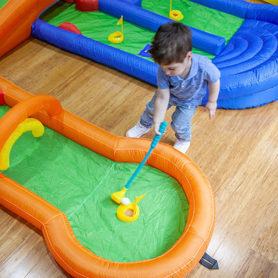 Tee Off Mini Golf Inflatable Play Set Payday Deals