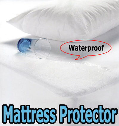 TERRY Mattress Protector  - DOUBLE Payday Deals