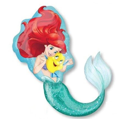 The Little Mermaid Ariel Dream Big SuperShape Foil Balloon