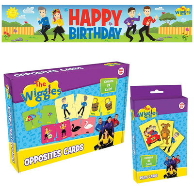 The Wiggles Opposites & Pairs Cards Birthday Party Pack Payday Deals