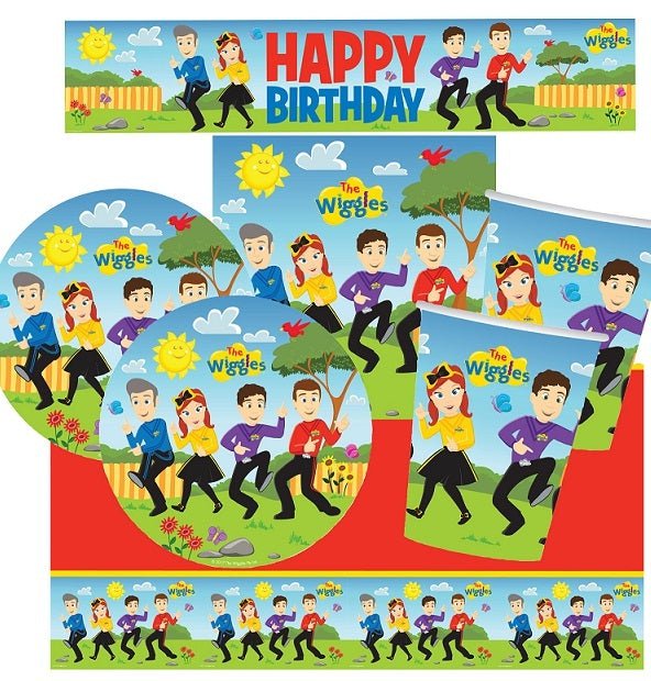 The Wiggles Party Supplies 16 Person Guest Deluxe Pack Payday Deals