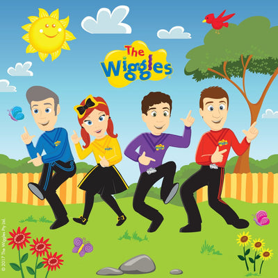 The Wiggles Party Supplies Lunch Napkins 16 pack