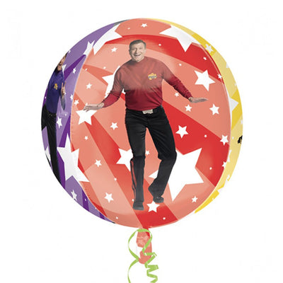 The Wiggles Party Supplies Orbz Balloon