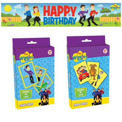 The Wiggles Snap & Pairs Cards Birthday Party Pack