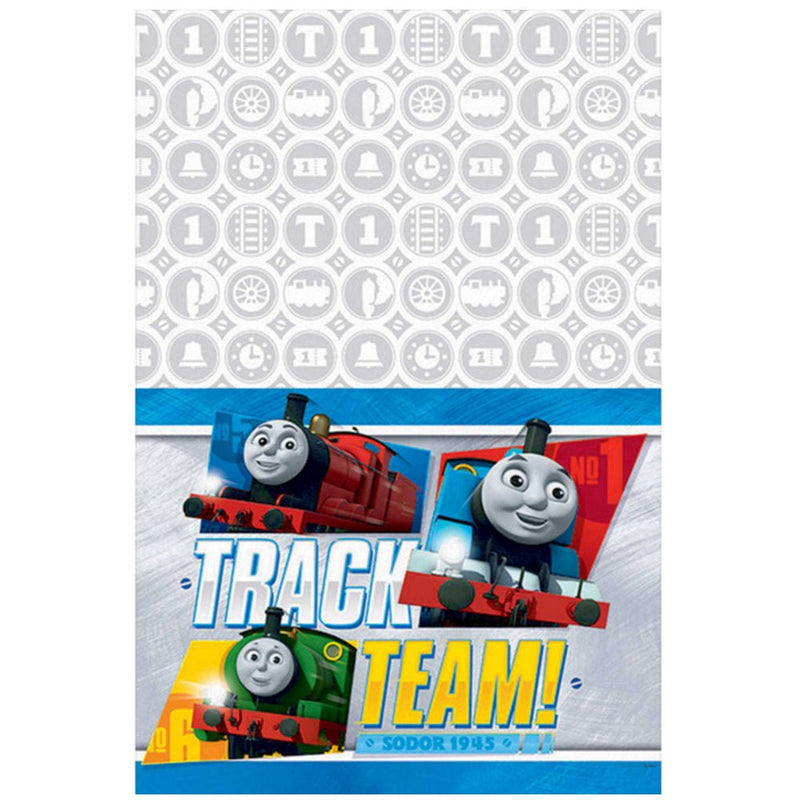 Thomas The Tank Engine All Aboard Plastic Tablecover Payday Deals