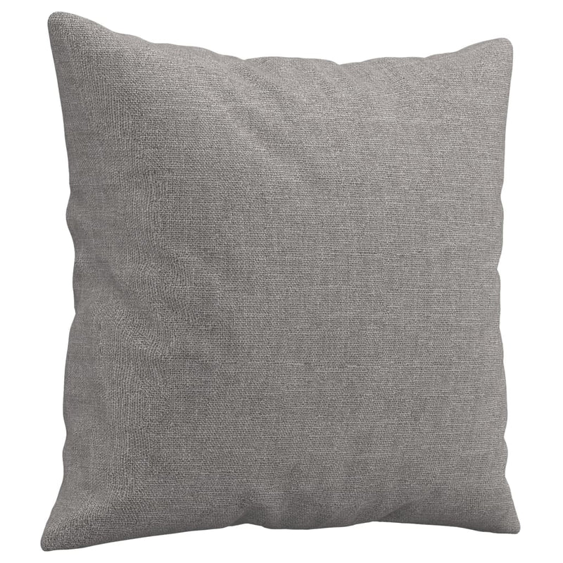 Throw Pillows 2 pcs Light Grey 40x40 cm Fabric Payday Deals