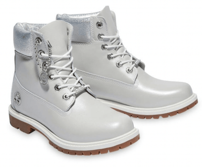 Timberland Women's Heritage 6 Inches Waterproof Winter Boot - Light Grey Payday Deals