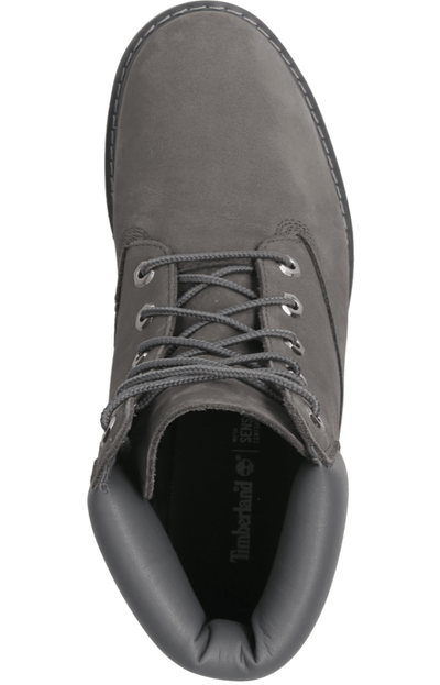 Timberland Women's Lucia Way 6 Inch Boot Leather Waterproof - Mid Grey Nubuck Payday Deals