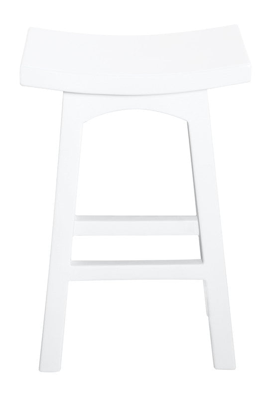Tokyo Timber Kitchen Counter Stool H 67 cm (White) Payday Deals
