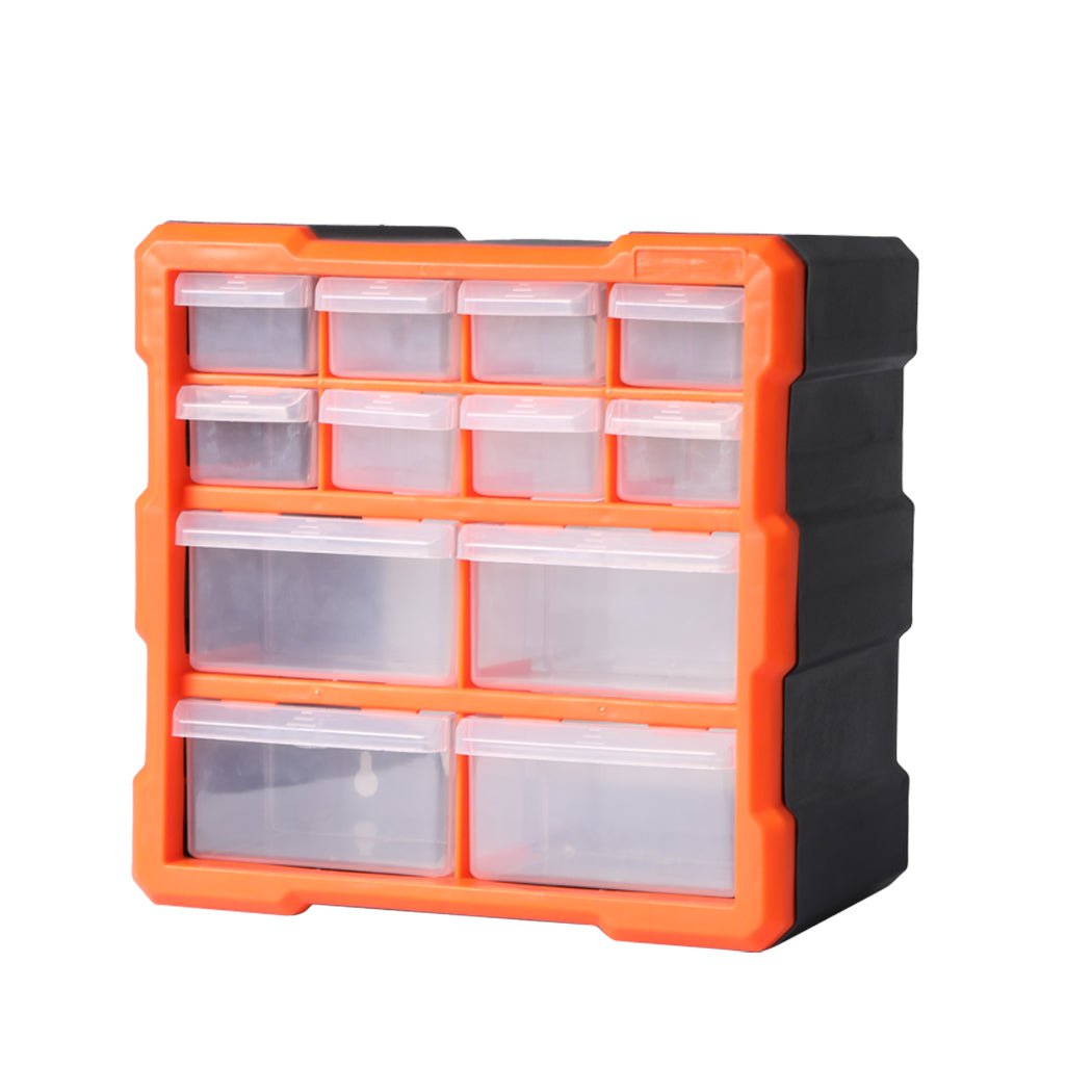 Tool Storage Cabinet Organiser Drawer Bins Toolbox Part Chest Divider ...