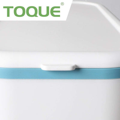 TOQUE Cereal Dispenser Auto Grain Storage Box Food Flour Container 12L Blue Payday Deals