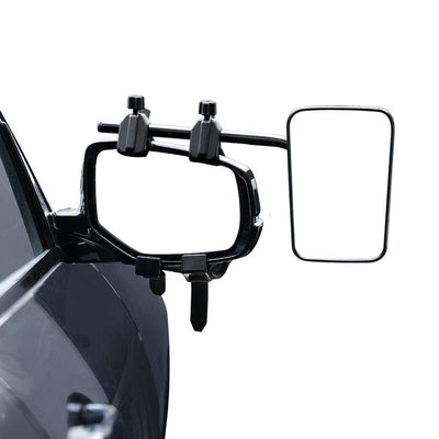 2x Towing Mirrors Universal Multi Fit Strap On Towing Caravan 4X4 Trailer Payday Deals