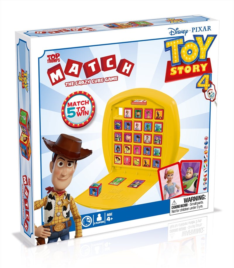 Toy Story 4 - Top Trumps Match Board Game Payday Deals