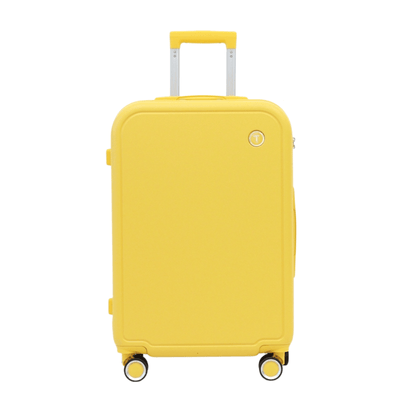 TPartner Hardshell Cabin Luggage Bag Travel Carry On TSA 24" - Yellow