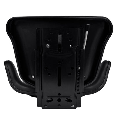 Tractor Seat with Backrest Black Payday Deals