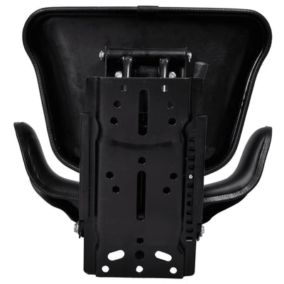 Tractor Seat with Suspension Black Payday Deals