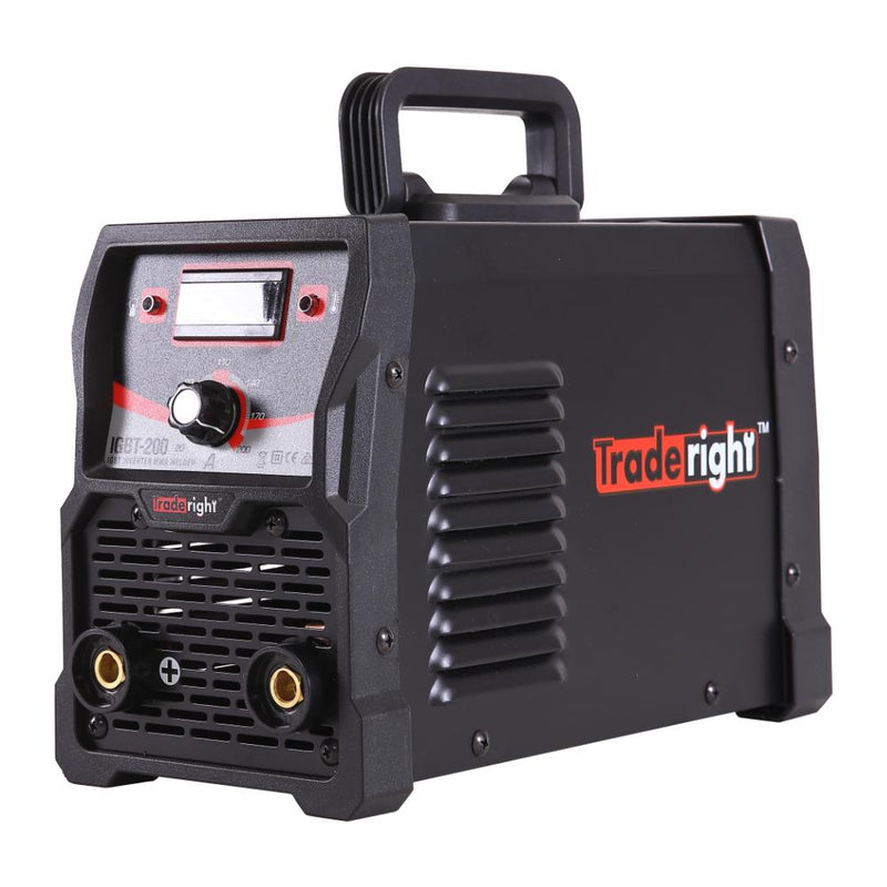 Traderight 200Amp DC iGBT Inverter MMA Welding Machine Stick Portable 15A Plug Payday Deals