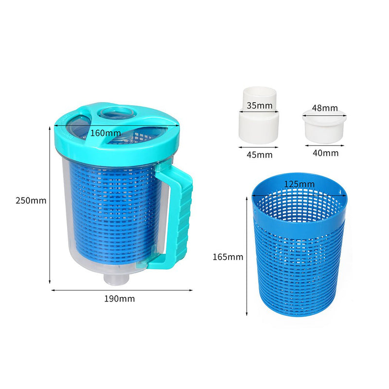 Traderight Pool Leaf Canister Suction Catcher Cleaner Ground Swimming Eater M Payday Deals