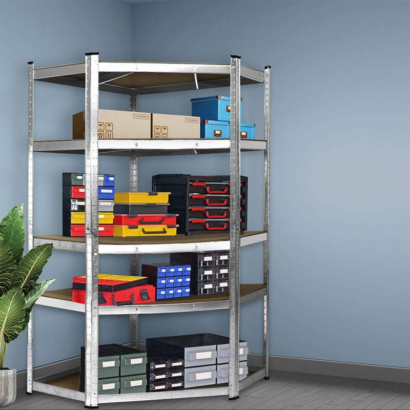 Traderight Warehouse Shelving Racking Pallet Garage Shelves Metal Storage Rack Payday Deals