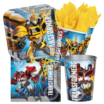 Transformers 16 Guest Birthday Small Tableware Pack Payday Deals
