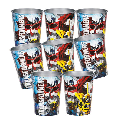 Transformers 8 Guest Favour Cup Party Pack