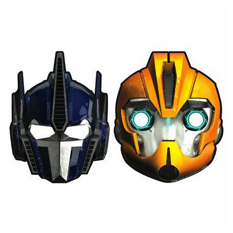 Transformers Party Supplies - Masks 8 Pack Payday Deals