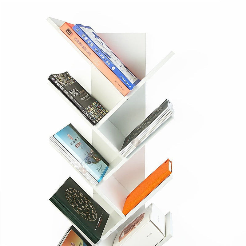 Tree Bookshelf Bookcase Book Organizer 12-Tier Multipurpose Shelf Display Racks Payday Deals