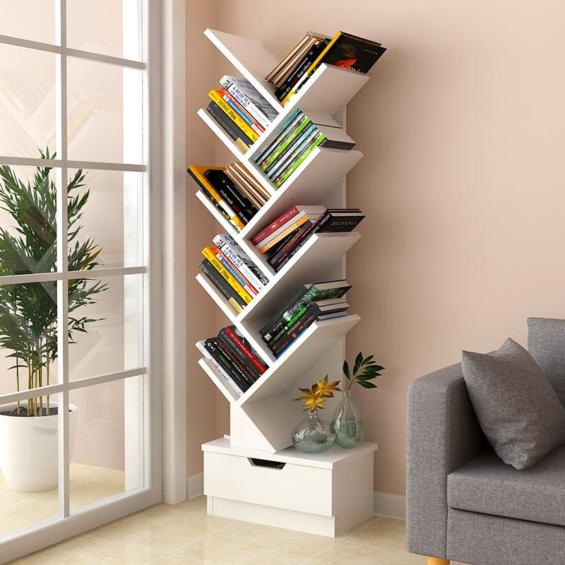 Tree Bookshelf Bookcase Book Organizer 9-Tier Multipurpose Shelf Display Racks Payday Deals