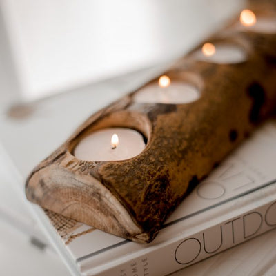 Tree candle holder - 4 holes Payday Deals