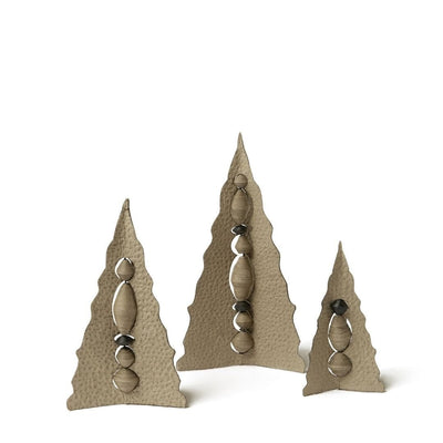 Tree Stripes Trio of Hand Crafted Zero Waste Paper Christmas trees Payday Deals