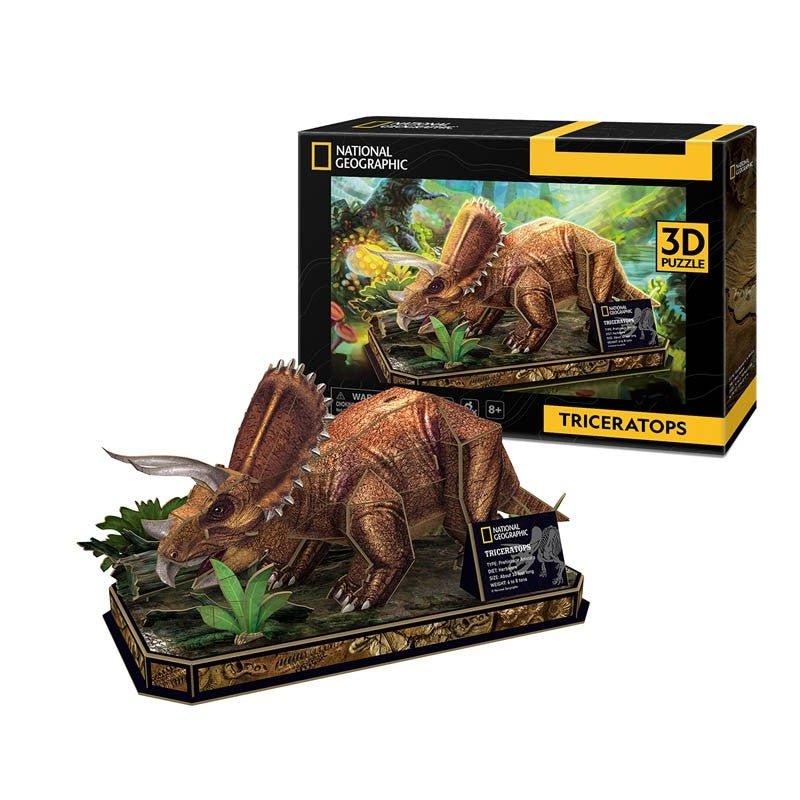 Triceratops 3d  44pcs Payday Deals