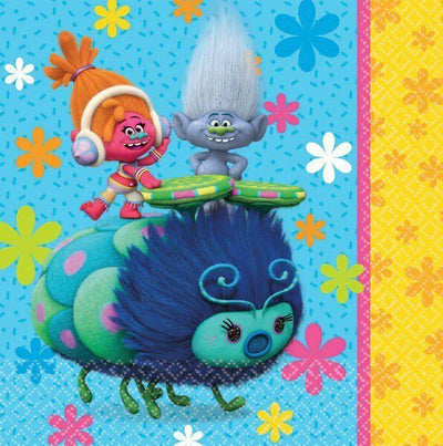 Trolls Poppy 16 Guest Deluxe Tableware Pack Payday Deals