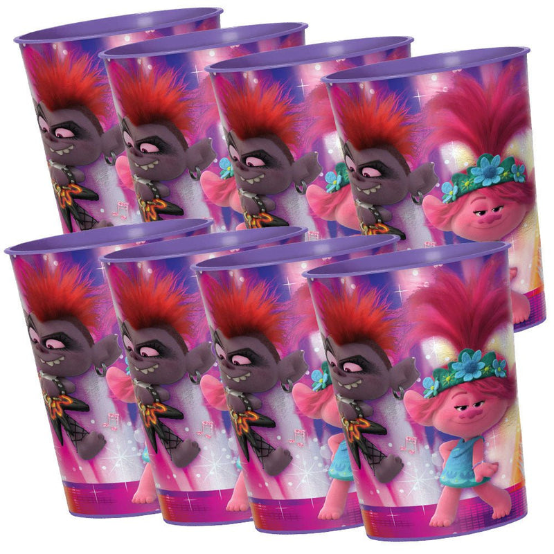 Trolls World Tour Metallic 8 Guest Favour Cup Party Pack Payday Deals